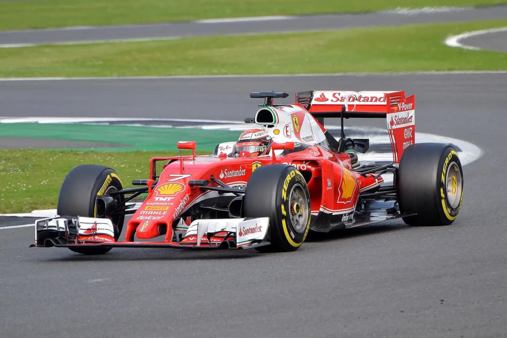 Raikkonen rounds Club in testing and would set the fastest time during the day.