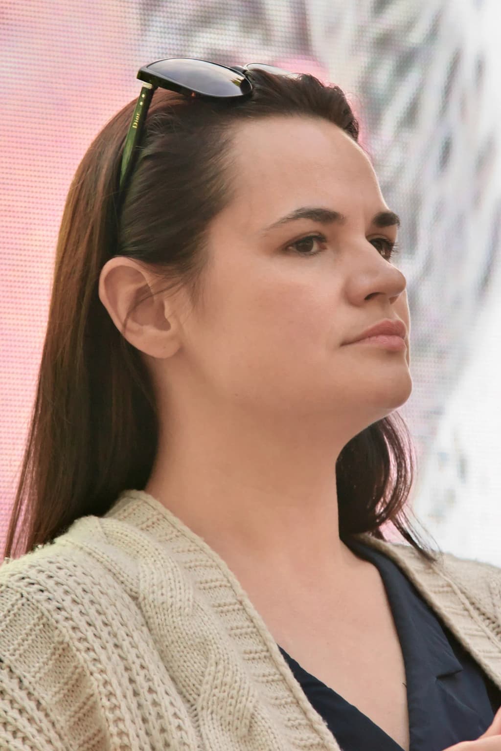 Candidate in the 2020 Belarusian presidential election Sviatlana Tsikhanouskaya