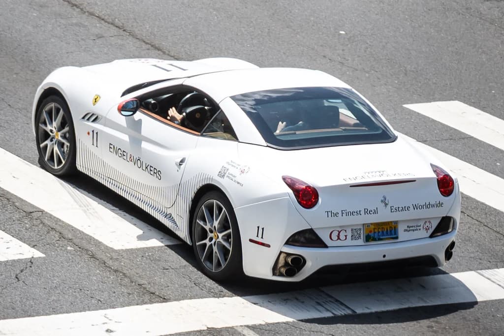 Ferrari California Washington DC, USA