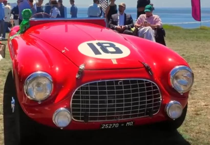 Ferrari 340 at 2025 Pebble Beach Concours d'Elegance