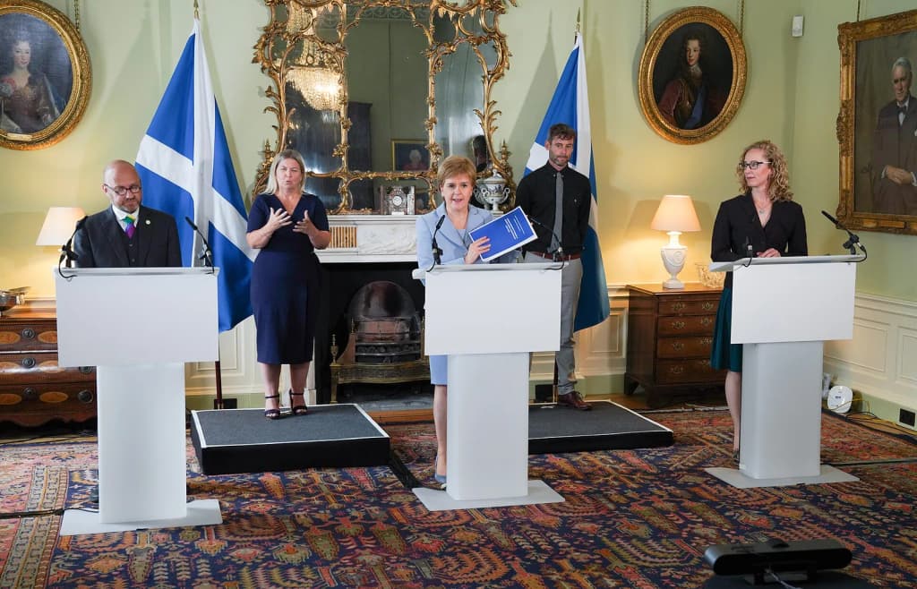The Scottish Government and the Scottish Green Party Parliamentary Group have agreed to work together over the next five years to build a green economic recovery from COVID, respond to the climate emergency and create a fairer country. A shared draft policy programme - the Bute House Agreement - has been agreed.
