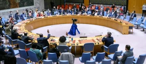 UN security council, voting to set up an emergency general assembly on ongoing conflicts.
