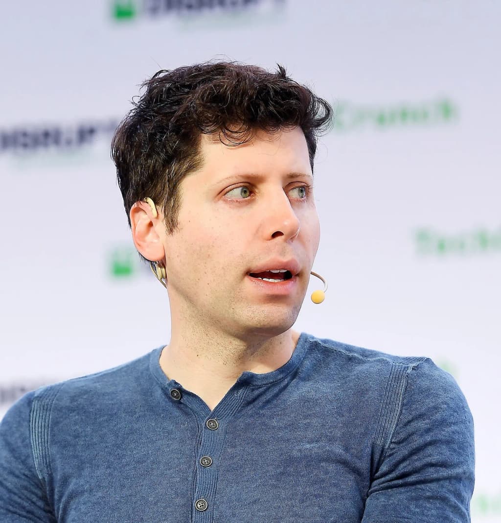 SAN FRANCISCO, CALIFORNIA - OCTOBER 03: OpenAI Co-Founder & CEO Sam Altman speaks onstage during TechCrunch Disrupt San Francisco 2019 at Moscone Convention Cen