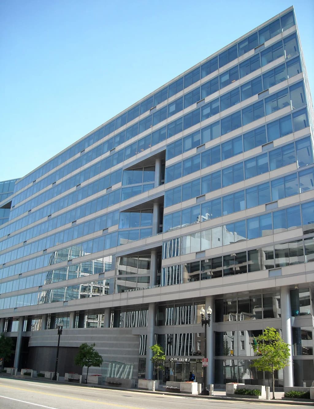 International Monetary Fund building on Pennsylvania Avenue in Washington, D.C.