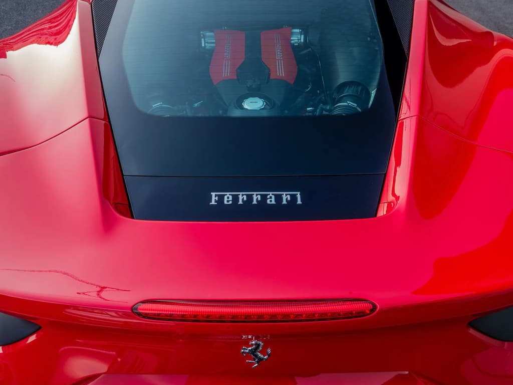 Ferrari 488 Rear View