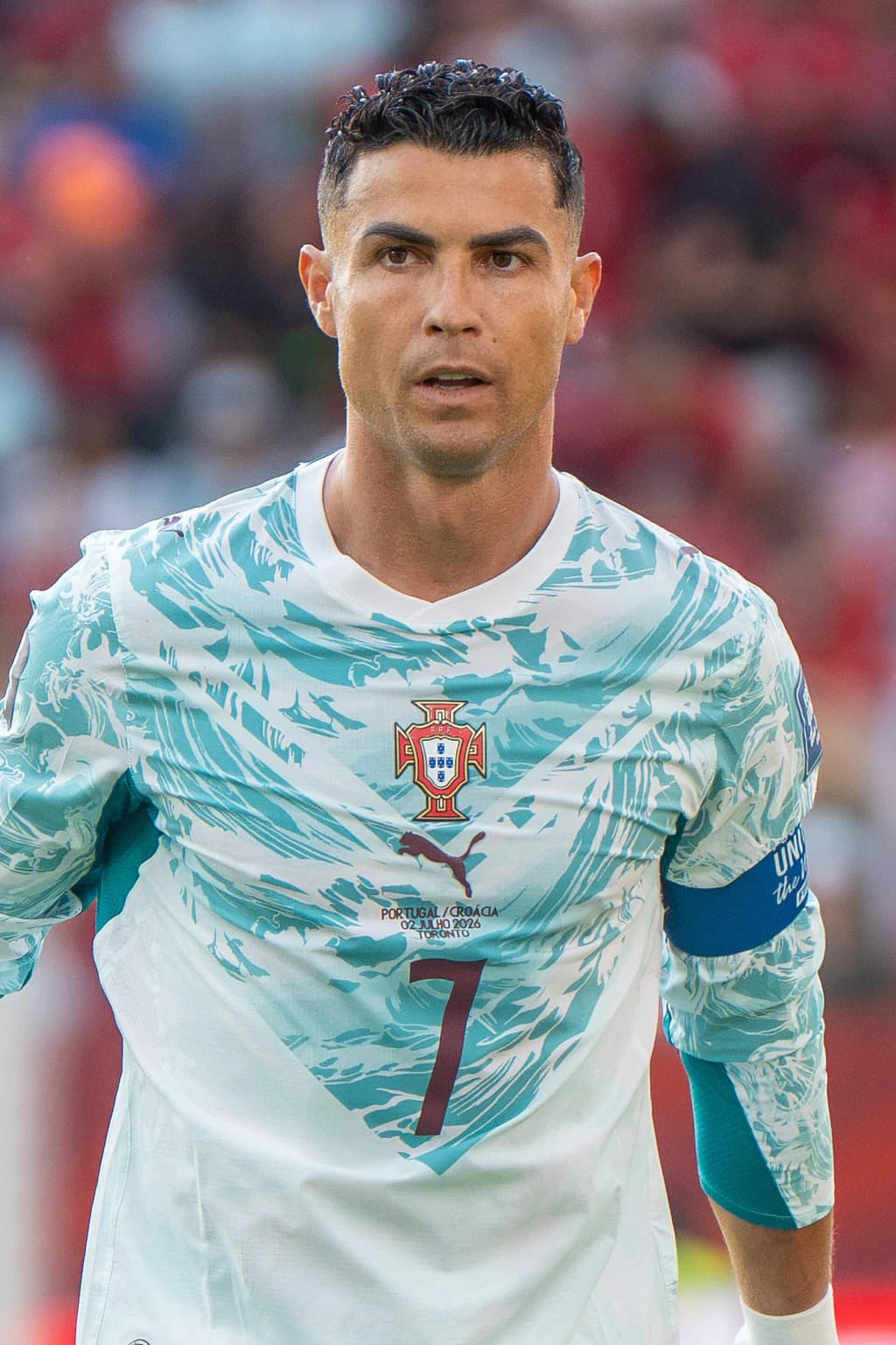 Cristiano Ronaldo during Croatia v Portugal on 2 July 2026 at the 2026 FIFA World Cup
