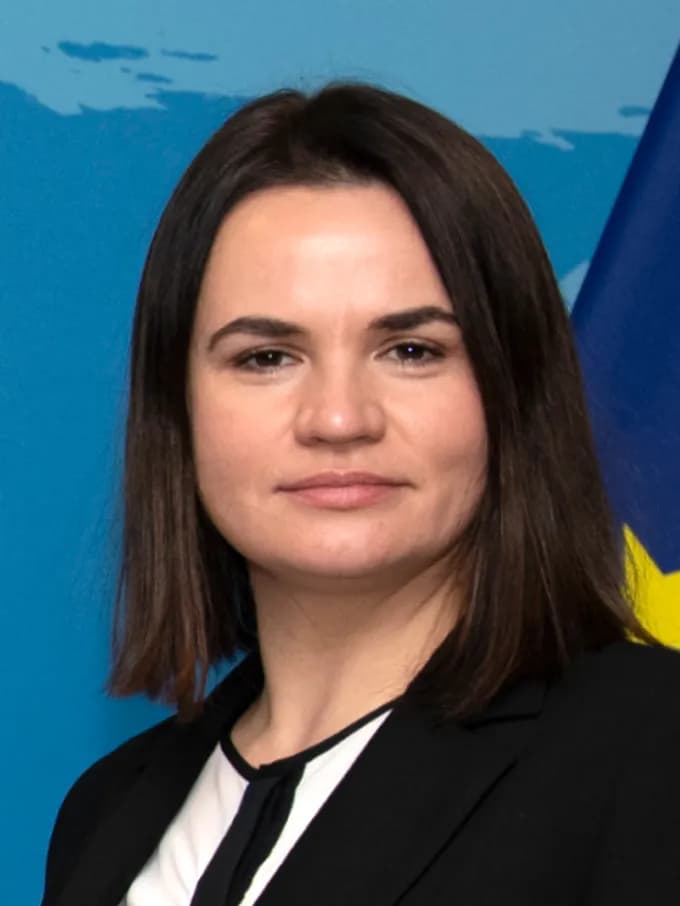 Minister Blok ontving vandaag de Belarussische oppositieleider Svetlana Tichanovskaja.
