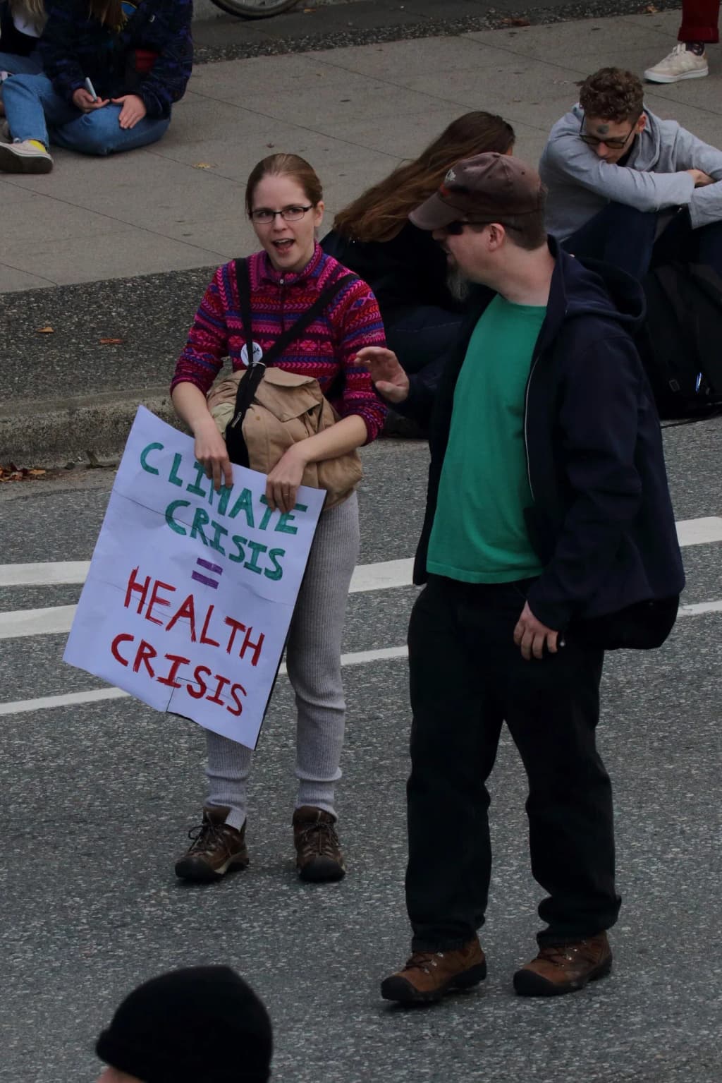 "Climate Crisis = Health Crisis"