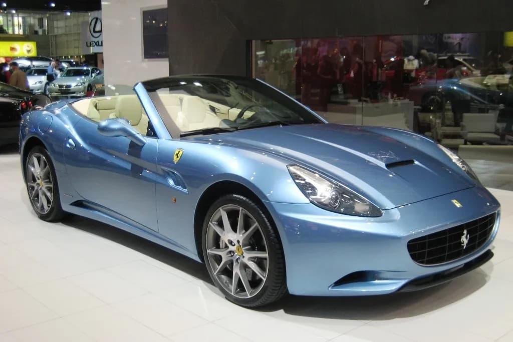Ferrari California at the 2008 Australian International Motor Show.