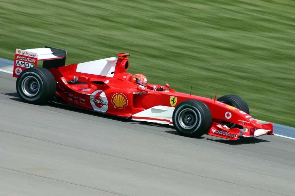 Michael Schumacher , United States Grand Prix , Indianapolis, 2004