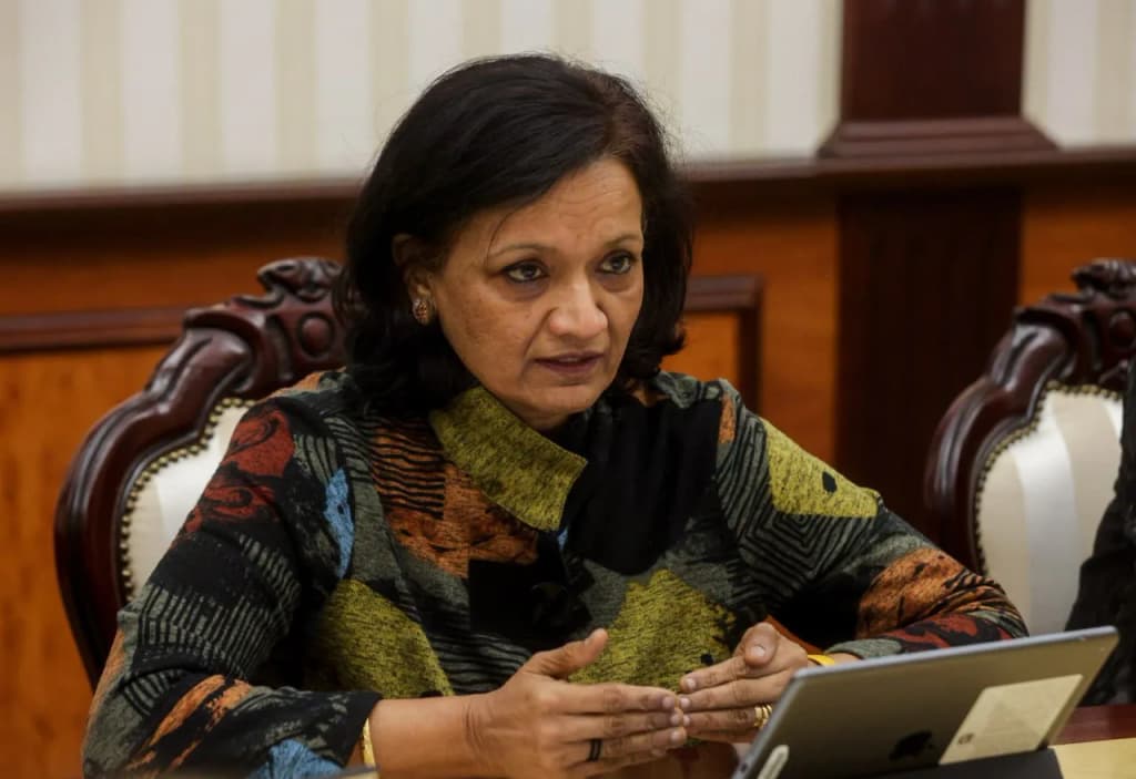 Prime Minister met with Uma Ramakrishnan, leading the team of the International Monetary Fund.