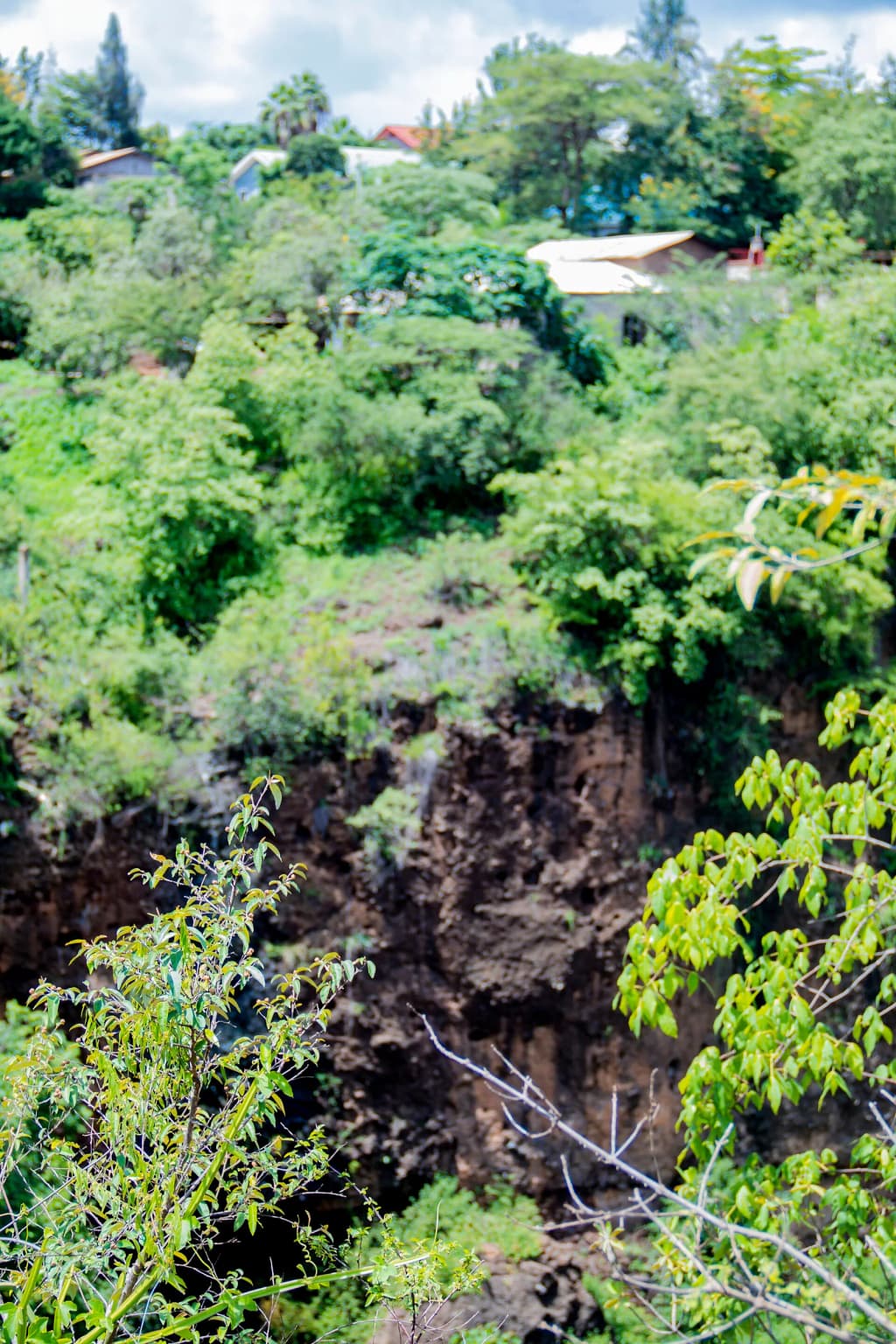 Severe Land degradation near living place
