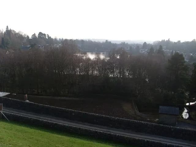 Clearer view of Tannoch Loch Now that the trees have dispersed slightly.