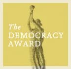 Democracy Award logo by "National Endowment for Democracy" (NED)