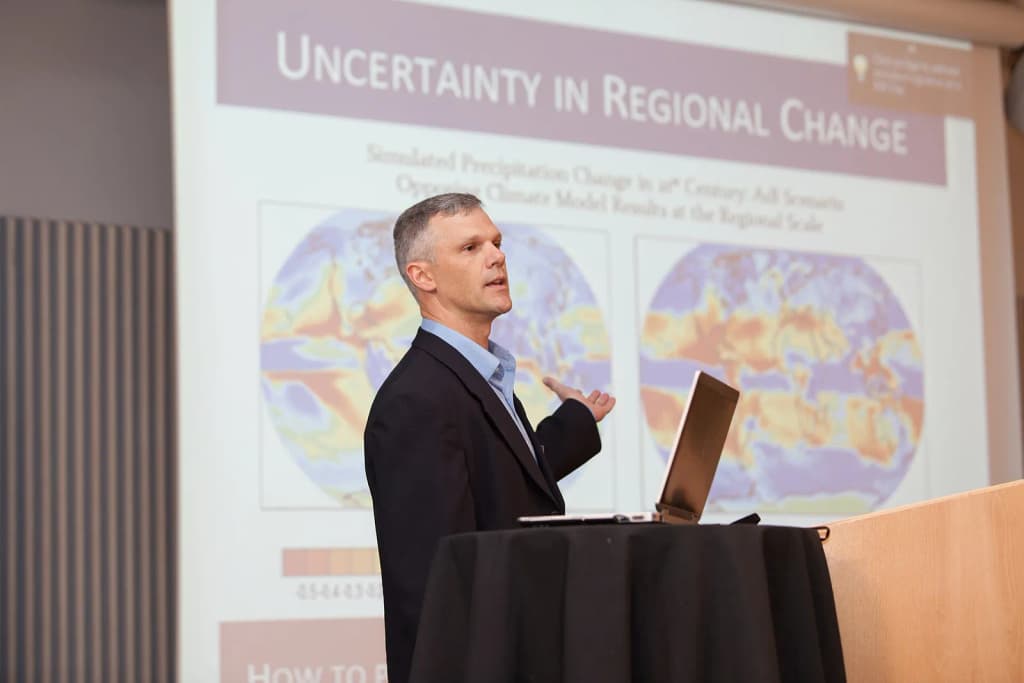 Adam Schlosser, Principal Research Scientist, Massachusetts Institute of Technology MIT. Presentation: Quantifying the Likelihood of Climate Change over the Zam