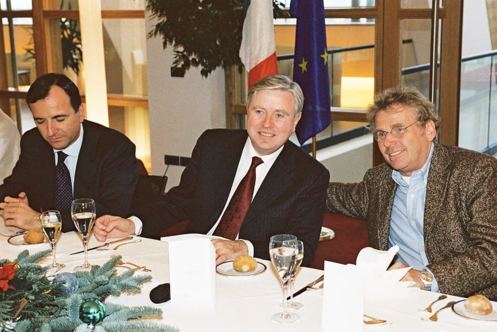 Franco FRATTINI, Pat COX EP President, Daniel COHN BENDIT