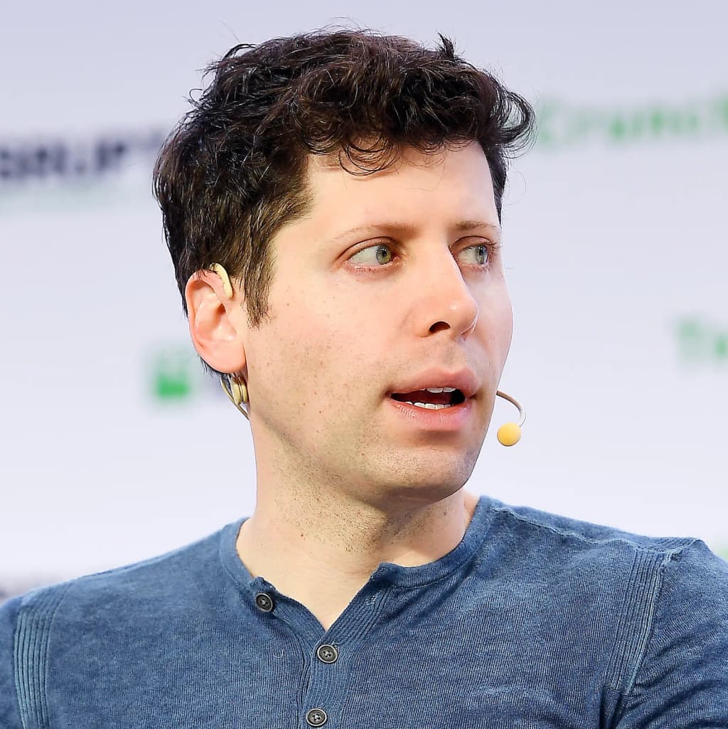 SAN FRANCISCO, CALIFORNIA - OCTOBER 03: OpenAI Co-Founder & CEO Sam Altman speaks onstage during TechCrunch Disrupt San Francisco 2019 at Moscone Convention Cen