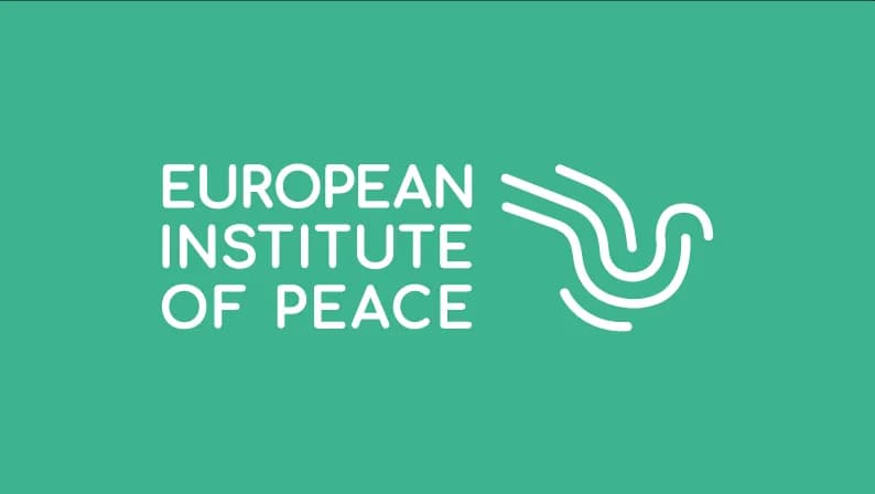 The new logo of the European Institute of Peace launched in 2020