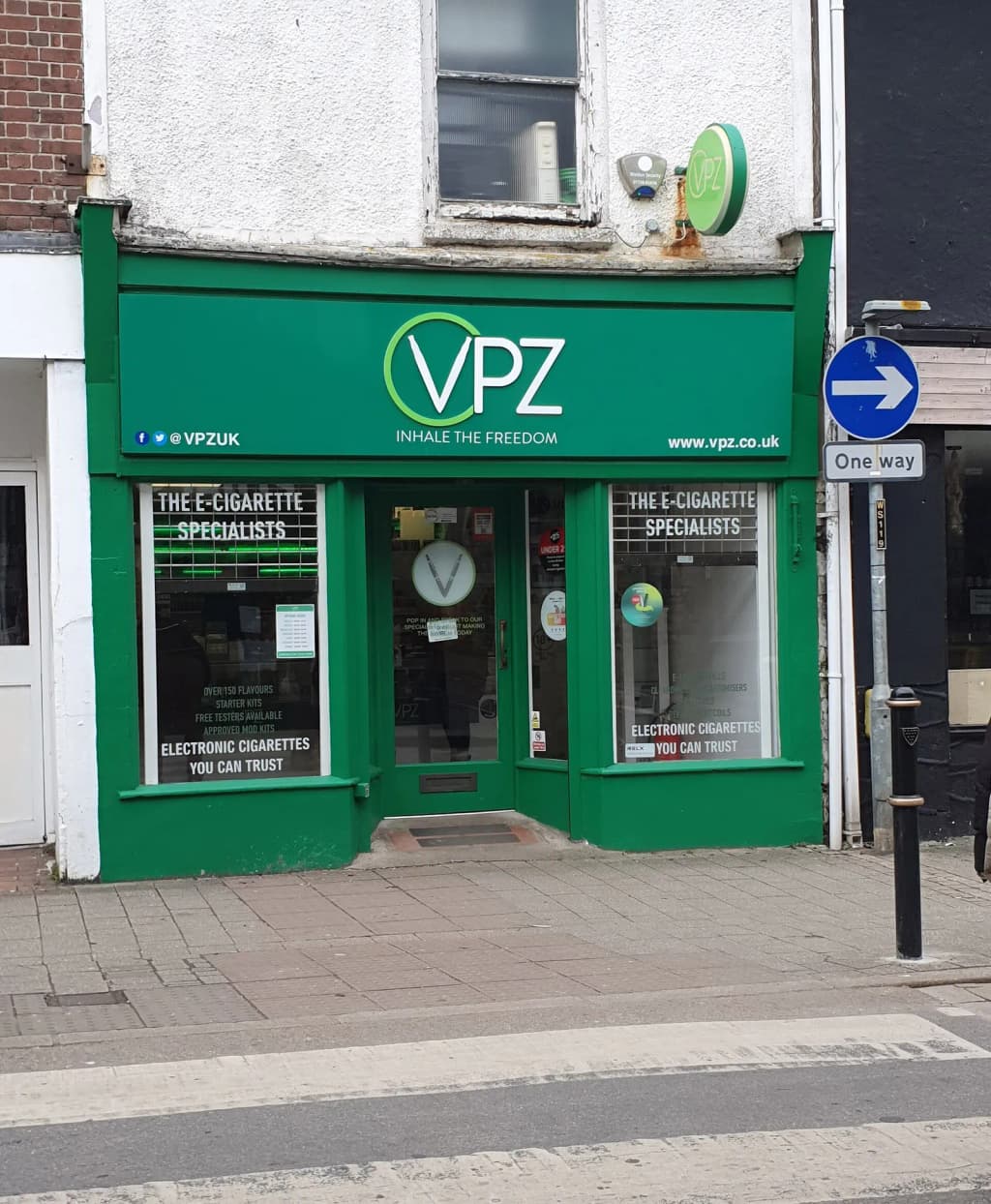 VPZ Vape shop, Trelowarren Street, Camborne, Cornwall - March 2023