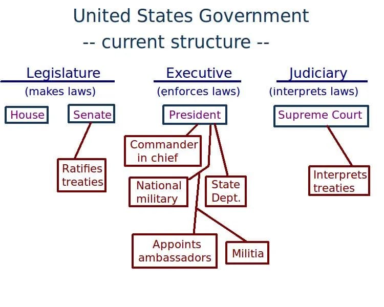 The task of making foreign policy in the United States, according to the United States Constitution, is divided among different branches of government, with the