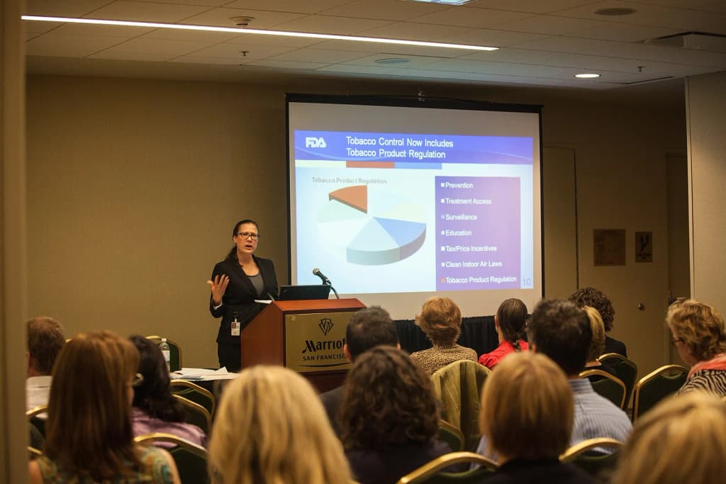 An Office of Policy speaker explains tobacco product regulation. For more information about the FDA Center for Tobacco Products, visit www.fda.gov/tobacco The A
