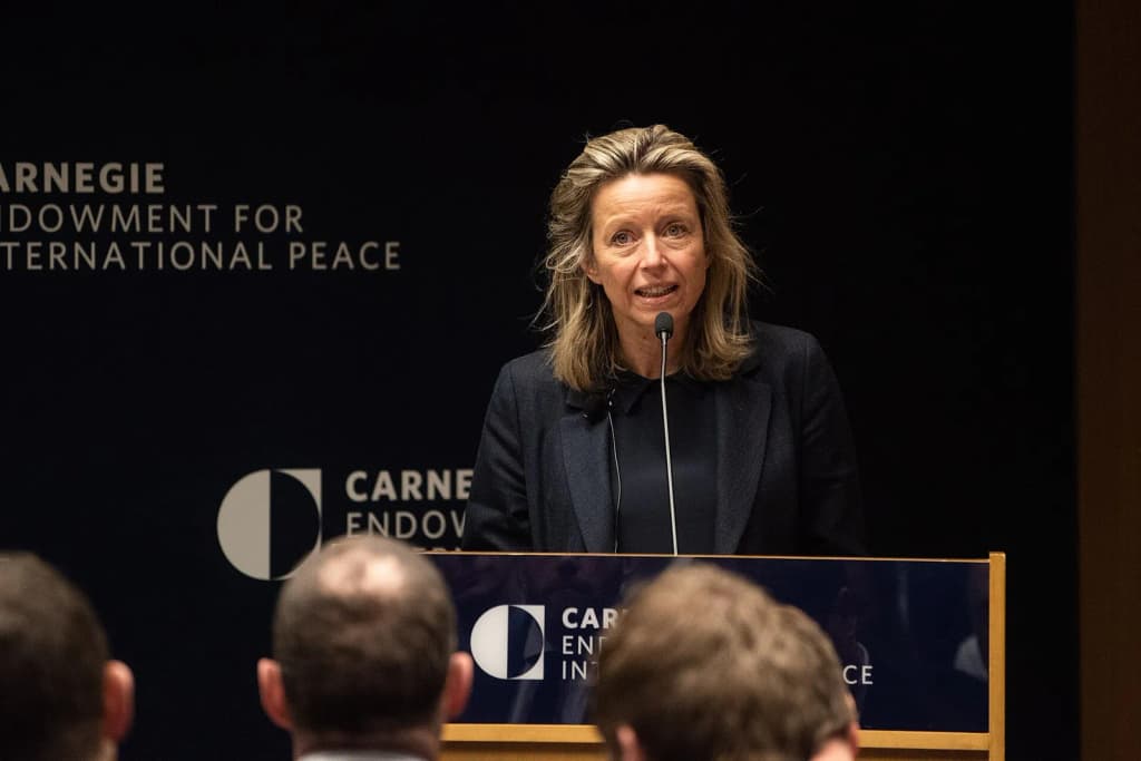 © Stephen Voss - Resilient Democracy in a Digital World - Minister Ollongren at Carnegie Endowment for International Peace, February 12, Washington D.C