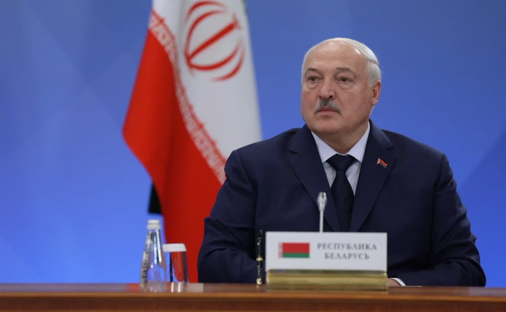 President of Belarus Alexander Lukashenko at the meeting of the Supreme Eurasian Economic Council in the expanded format.