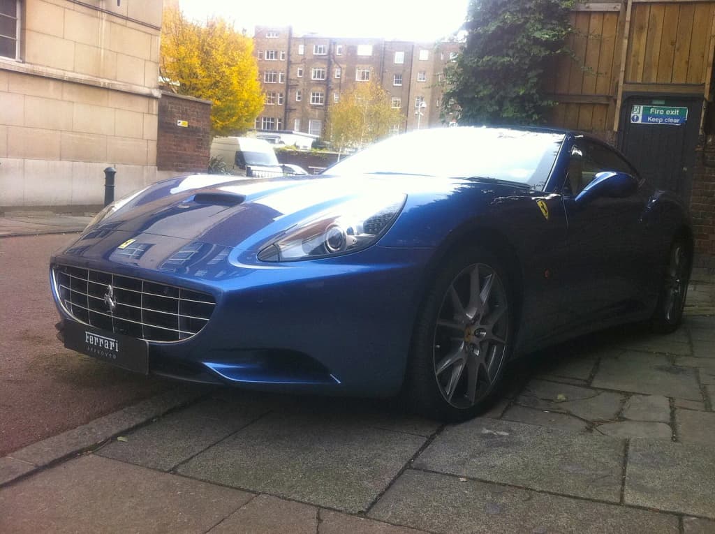 Ferrari California Blue