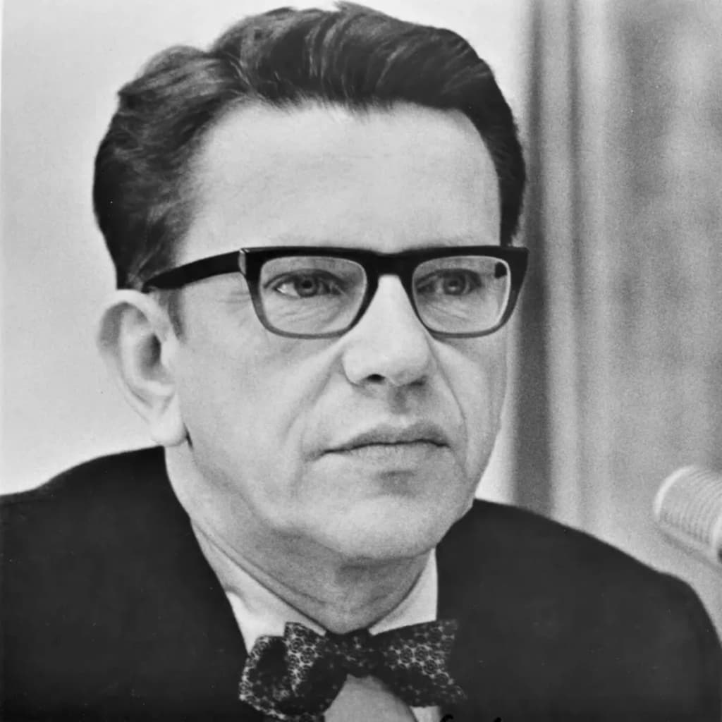 Portrait of U.S. Representative Paul Simon