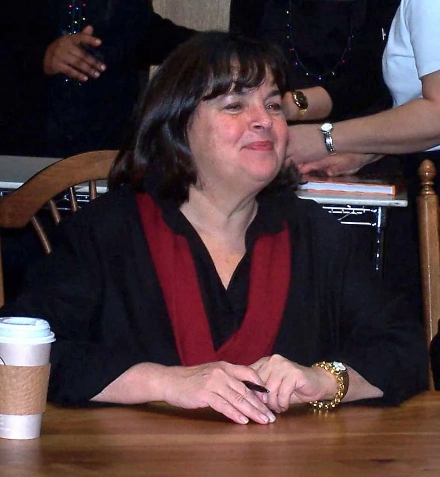 Ina Garten at a book signing in Chapel Hill, NC