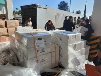 Japanese humanitarian aid arrived in Turkey