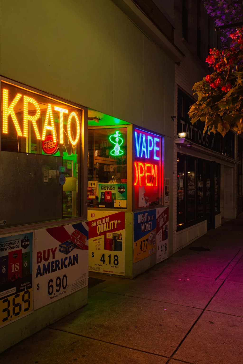 A vape shop in Huntington, West Virginia.
