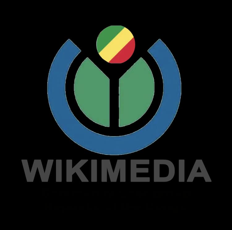 Logo de la communauté des bénévoles Wikimédienne de la République du Congo