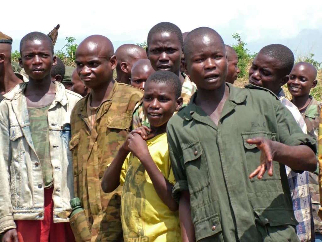 Former Child soldiers in eastern en:Democratic Republic of the Congo