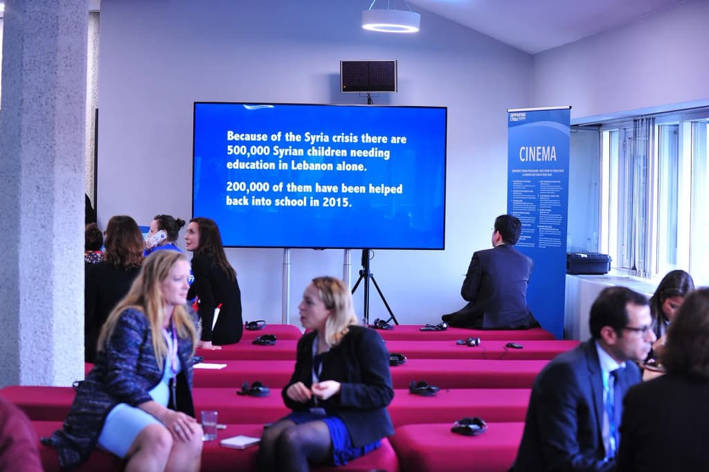 GENERAL ROVING BACKGROUND The Supporting Syria and the Region conference took place in London on 4 February 2016. It brought together world leaders in a bid to
