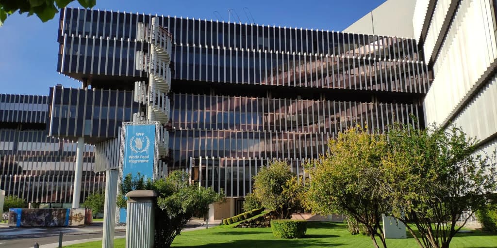 The World Food Programme (WFP) headquarter in Rome