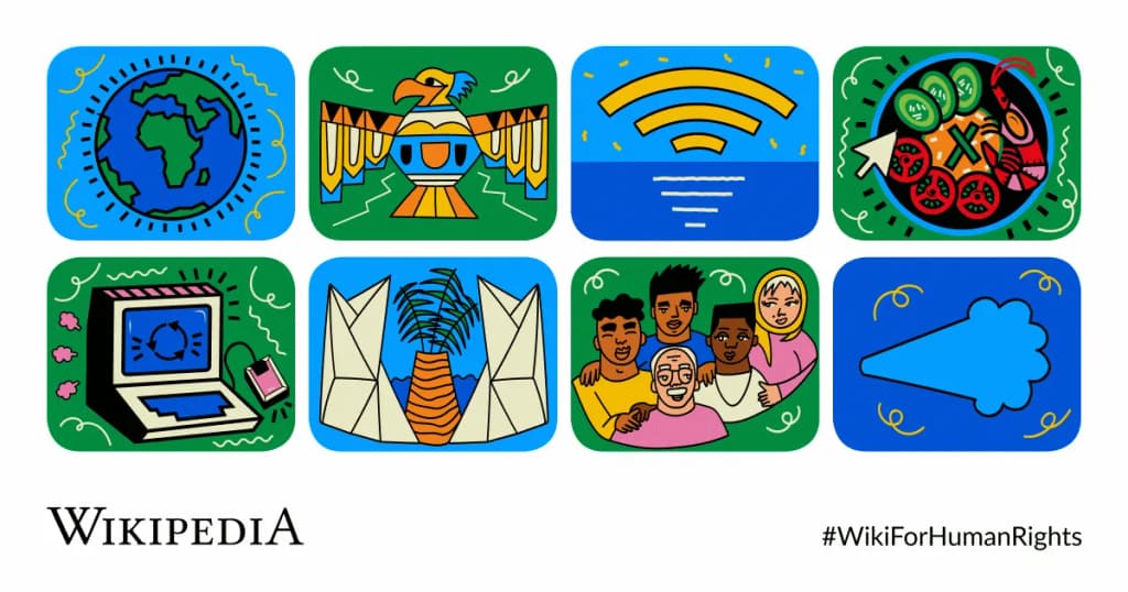 Wiki For Human Rights Gif Banner