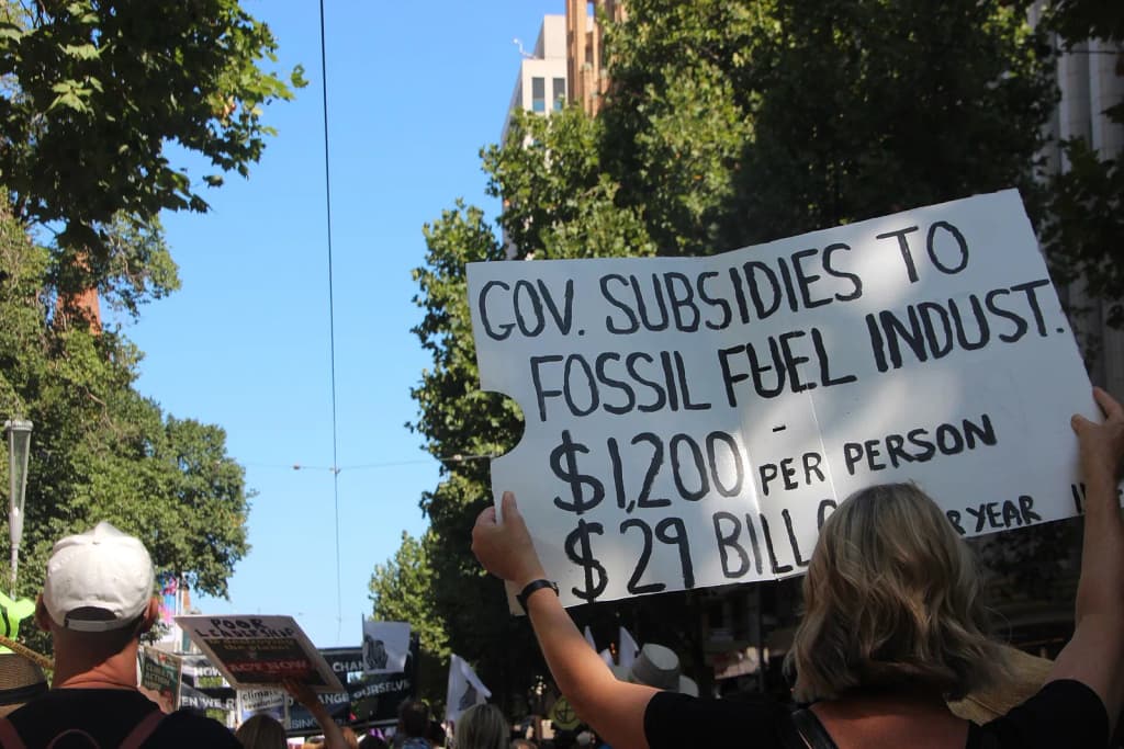 Rally for the climate crisis, Saturday 22 February, Melbourne, organised by the Climate Justice Alliance.