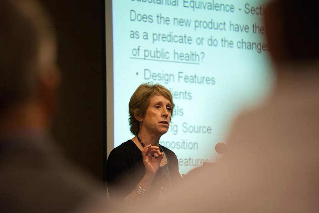 An Office of Science speaker details the FDA Center for Tobacco Products' research priorities. For more information about the FDA Center for Tobacco Products, v